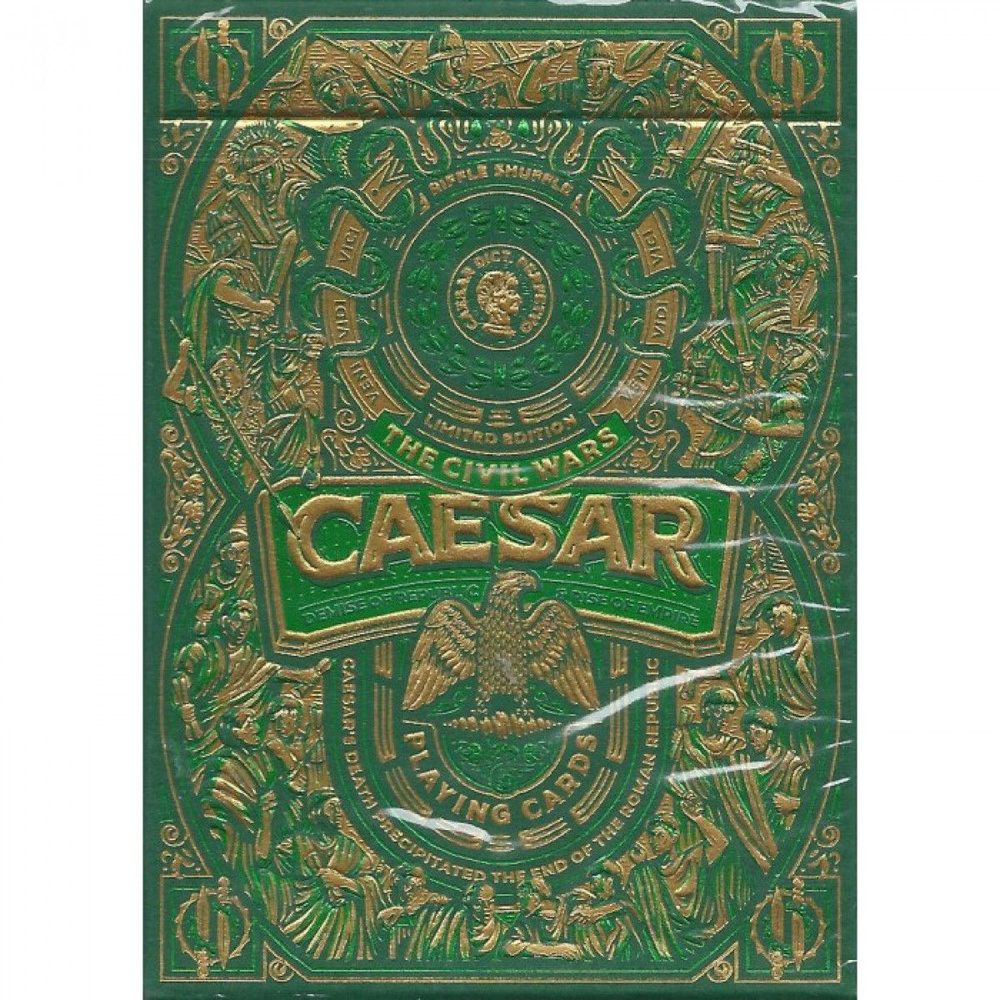 Игральные карты CAESAR GREEN #1