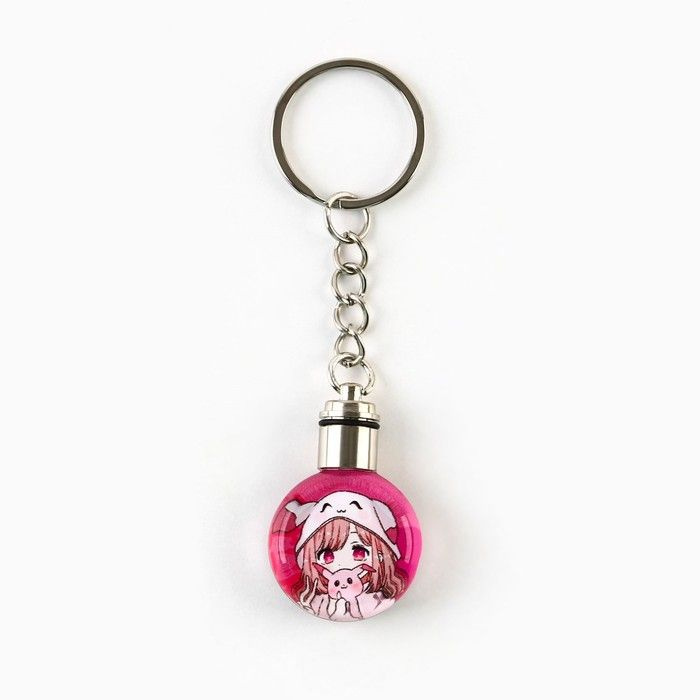 Брелок светящийся Аниме , 4 х 2 см - купить с доставкой по выгодным ...