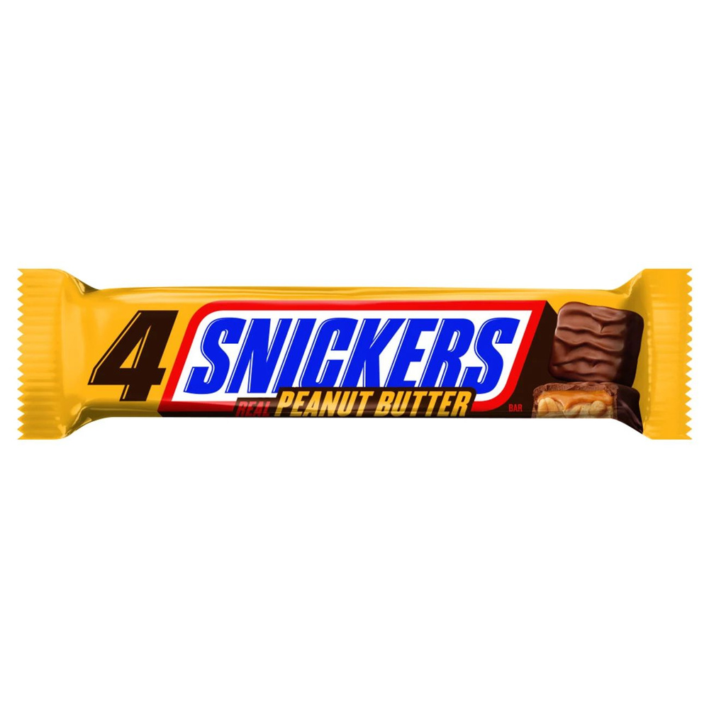 Шоколадный батончик Snickers Peanut Butter, 101 г. - купить с доставкой ...