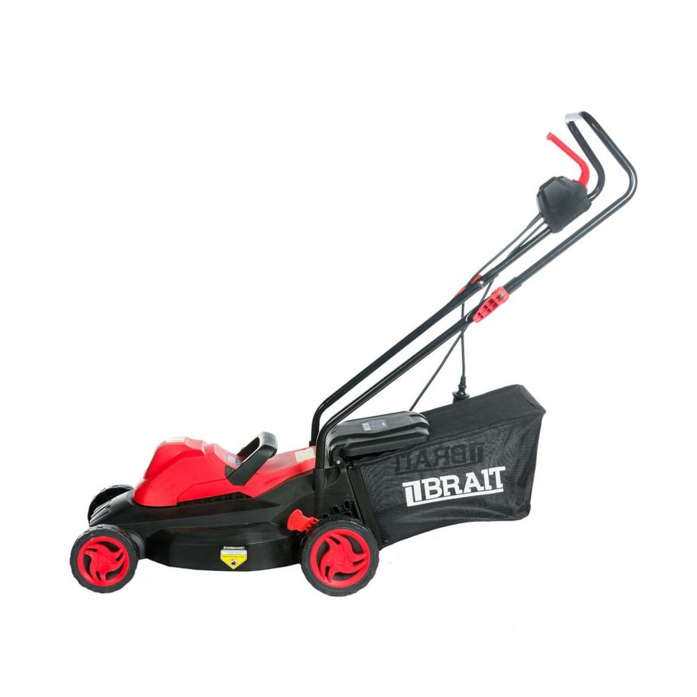 Электрическая газонокосилка BRAIT BR37-1400, 1400 Вт, 35 л, 37 см, 06.04.002.034  #1