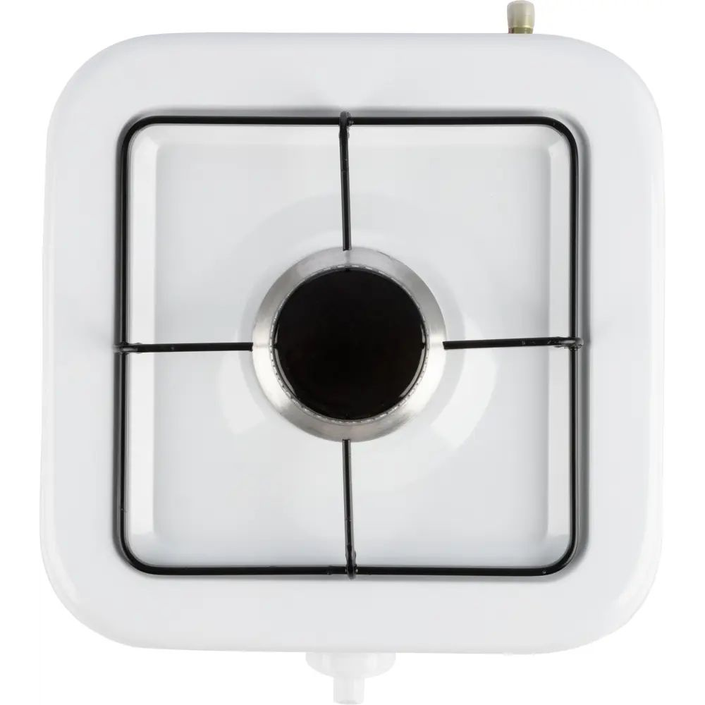 Газовая настольная плита, Эмалированная сталь, цвет Белый, мощность ...