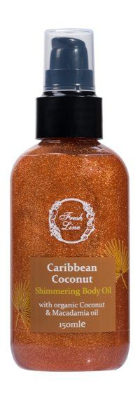 Масло для тела Fresh Line Caribbean Coconut Shimmering Body Oil #1