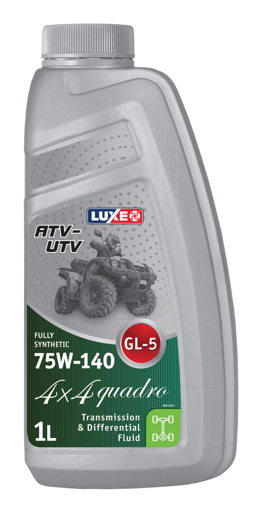 Масло трансмиссионное LUXE QUADRO 4х4 75W-140 синтетическое 1л - купить ...