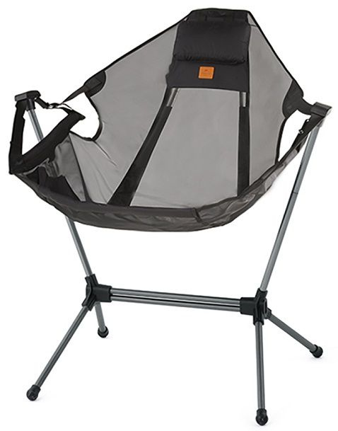 Кресло Naturehike Yl11 Folding Rocking Chair Black Mesh #1