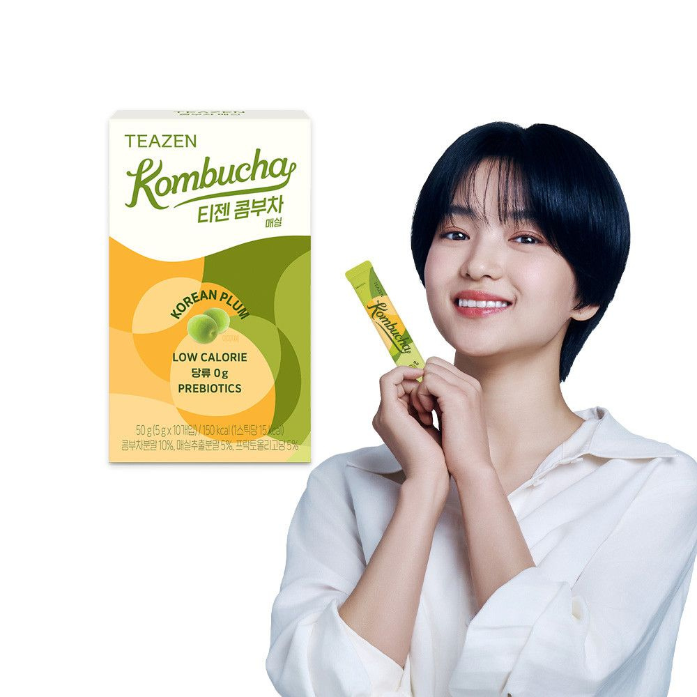 Комбуча чайный гриб с Японским абрикосом TEAZEN, 10шт - купить с ...