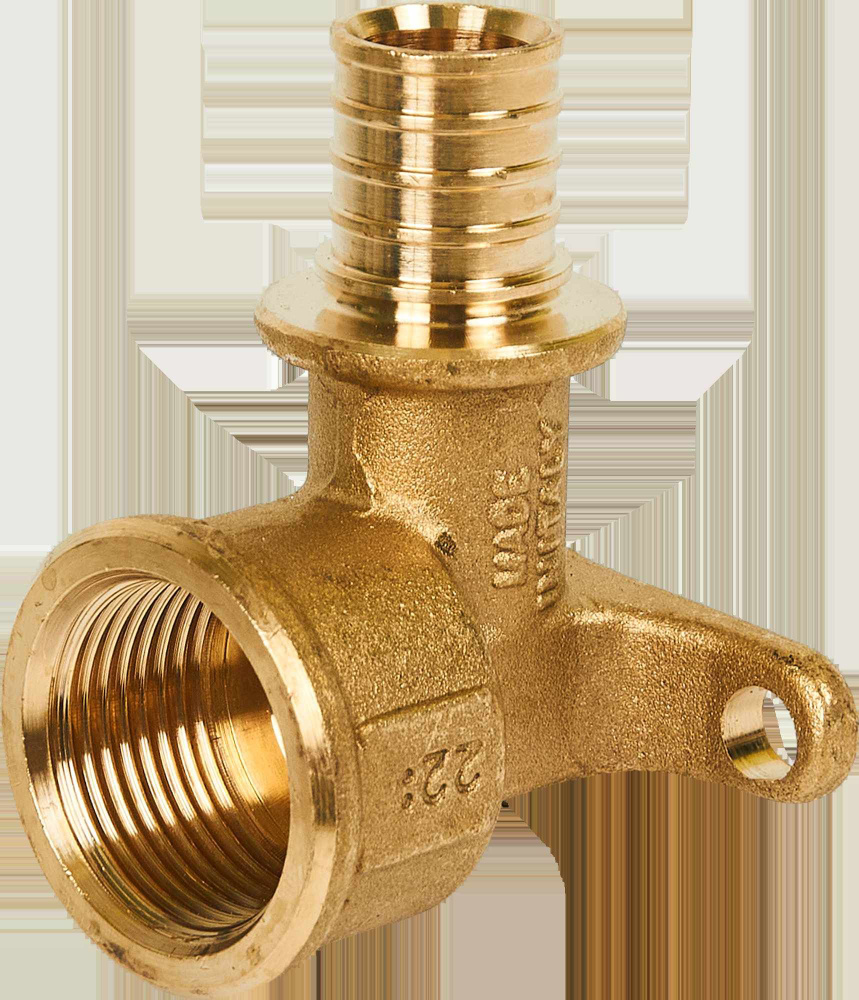 Угольник настенный Stout 3/4"x20 мм внутренняя резьба латунь - купить ...