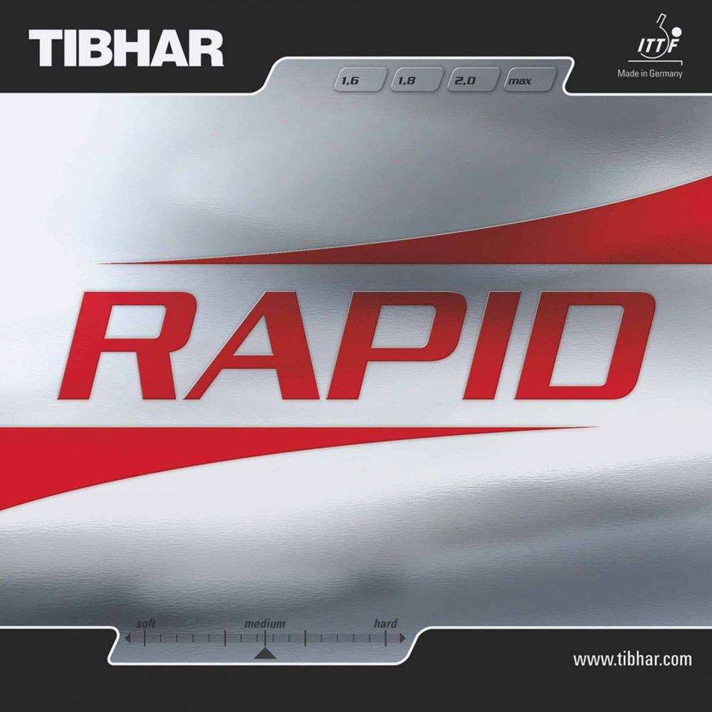 Накладка для ракетки Tibhar Rapid 2.0 black #1