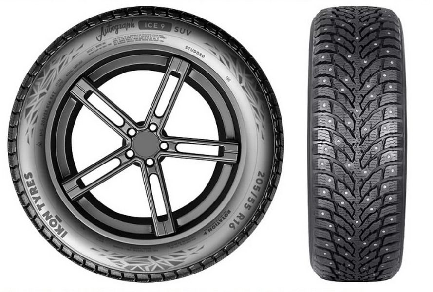 Ikon Tyres Autograph Ice 9 SUV Шины  зимние 225/65  R17 106T #1