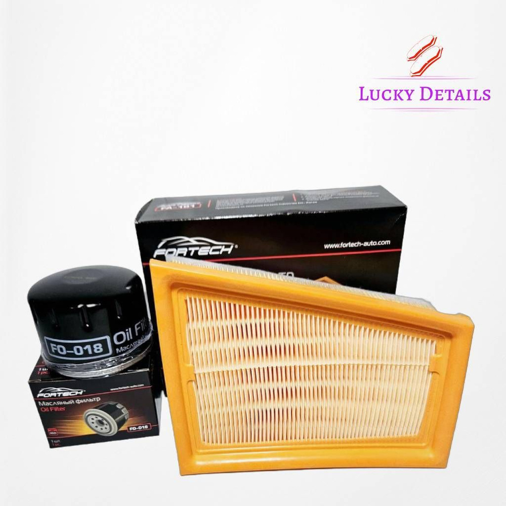 Комплект фильтров для ТО (фильтр масляный+воздушный)RENAULT Logan ...