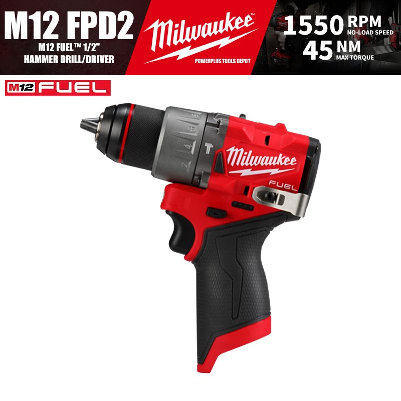 Milwaukee 4933464616 Avvitatore A Impulsi Compatto 12 Volt 1/2" 2,0Ah E 4,0Ah Tecnologia Fuel - Foto 5