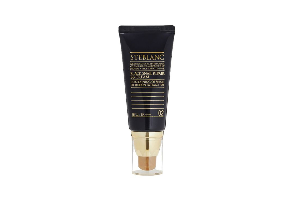 ВВ крем с муцином Чёрной улитки Steblanc Black Snail Repair BB Cream #1