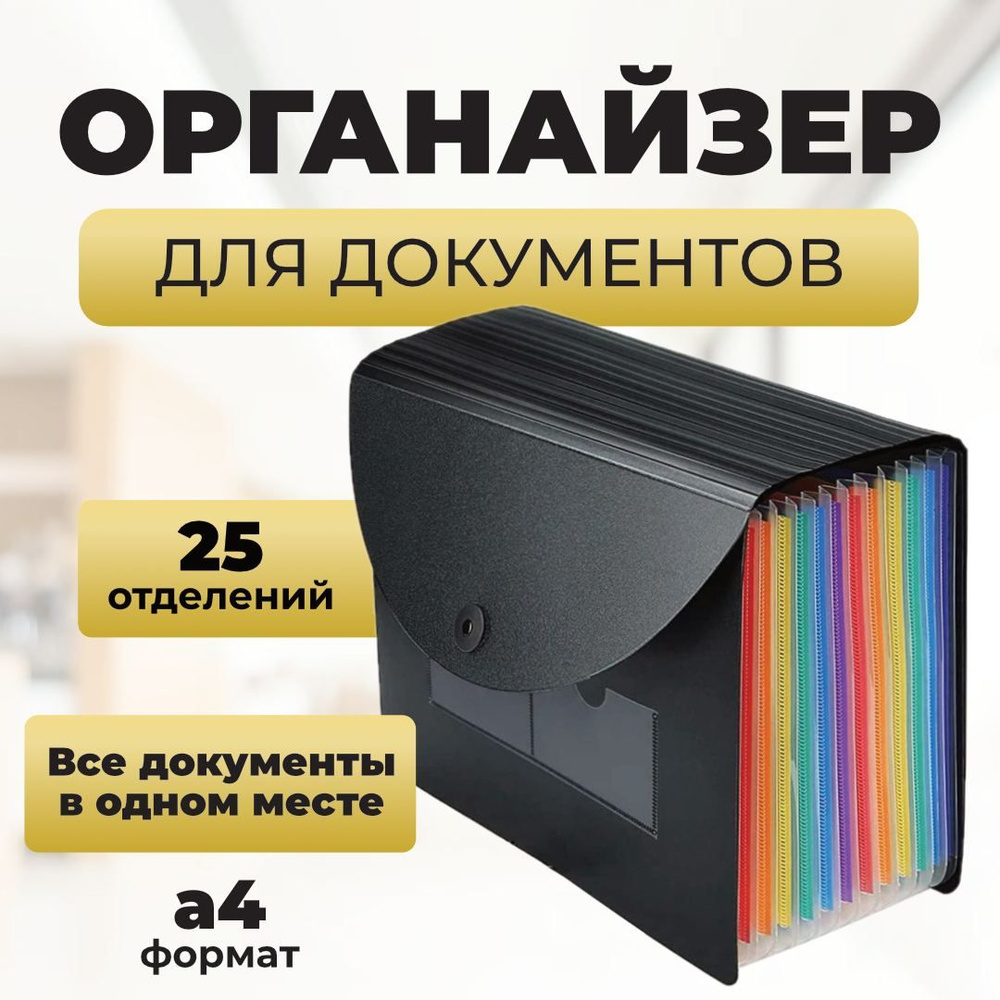 Папка для документов органайзер а4 купить на OZON по низкой цене ...