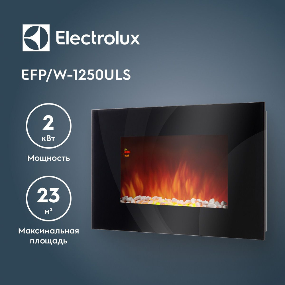 Электрокамин Electrolux EFP/W-1250ULS #1