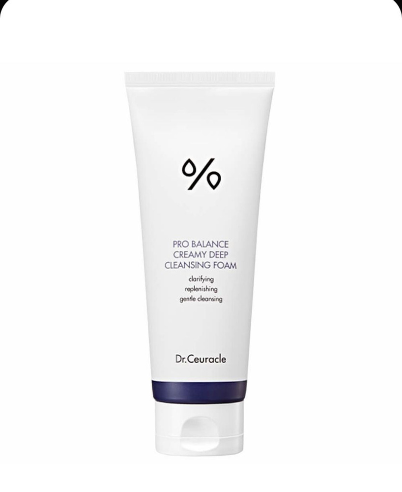 Пенка для умывания с пробиотиками Dr. Ceuracle pro-balance creamy cleansing foam  #1