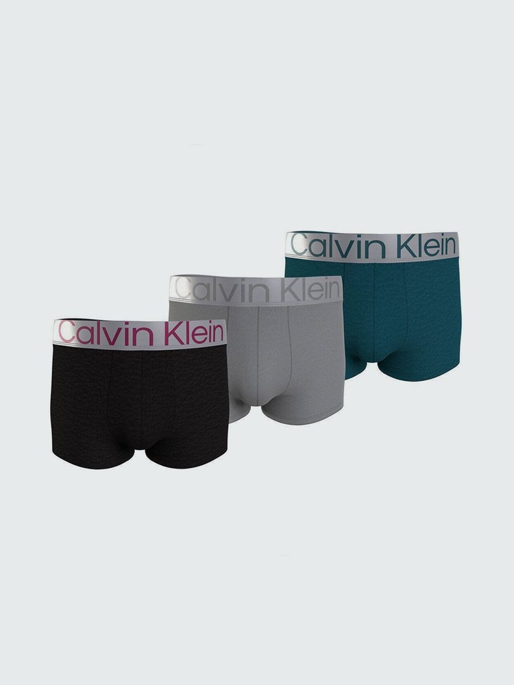 Комплект трусов боксеры Calvin Klein Underwear, 3 шт #1