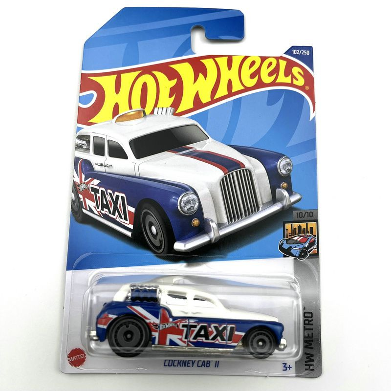 Машинка Mattel Hot Wheels 2022 C4982 Cockney Cab #1