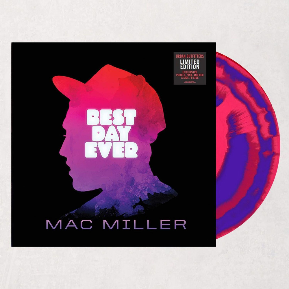 Виниловая пластинка Mac Miller - Best Day Ever 2 x Vinyl, LP, Single Sided, Etched New  #1