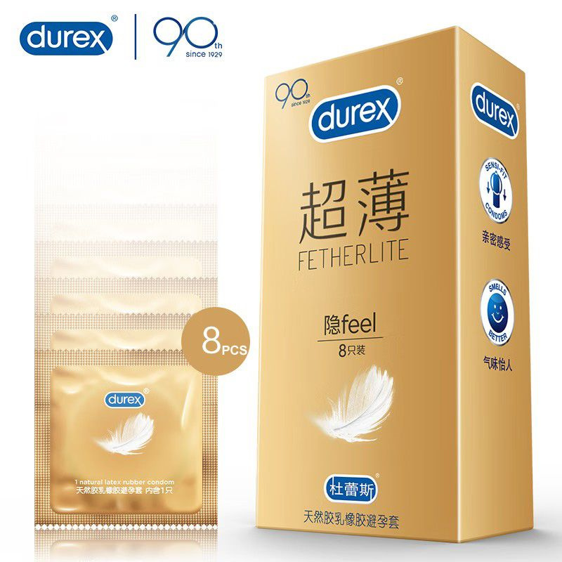 Ультратонкий презерватив Durex Fetherlite, ощущение невидимости  #1