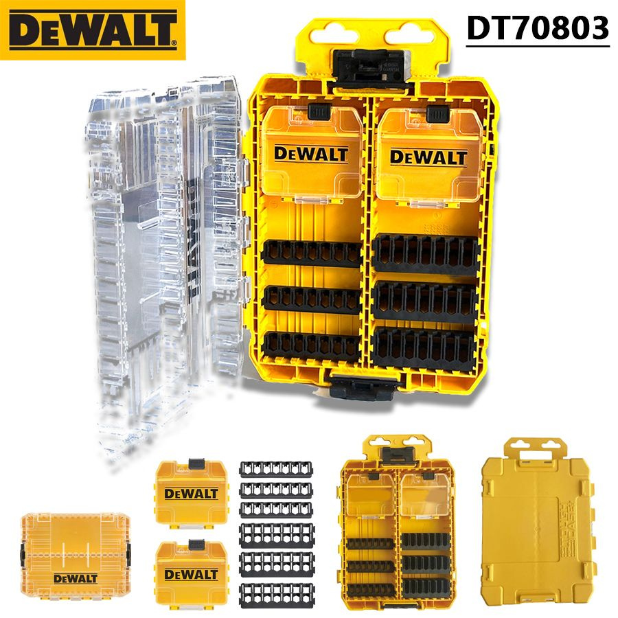 DeWalt Ящик для инструментов 26.7 х 22 х 4.2 см, 2 секц., 2 отд. #1