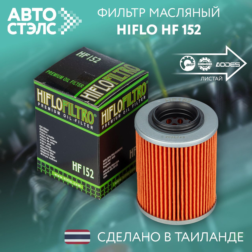 Фильтр масляный HIFLO FILTRO HF152 #1