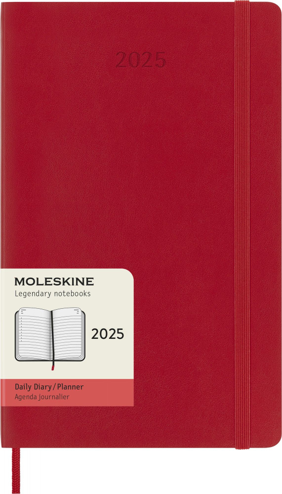 Ежедневник Moleskine CLASSIC Large 130х210 мм 400 страниц датированный 2025г  #1