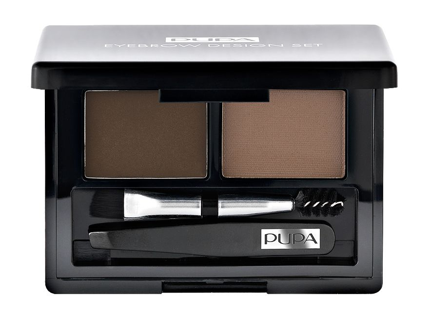 Pupa Milano Набор для бровей Eyebrow Design Set, 1,1 г, 002 #1