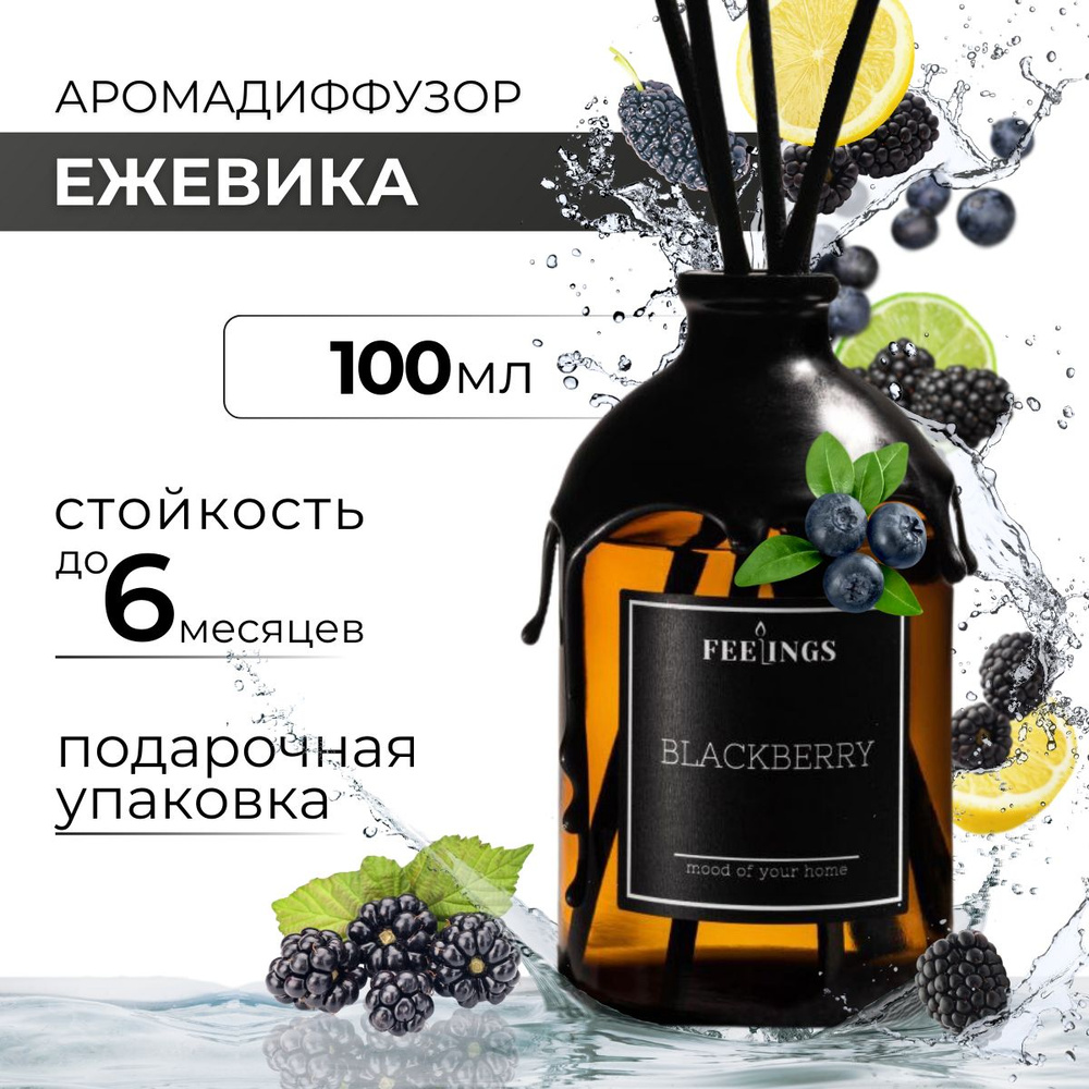 Ароматический диффузор для дома "BLACKBERRY", 100 мл #1