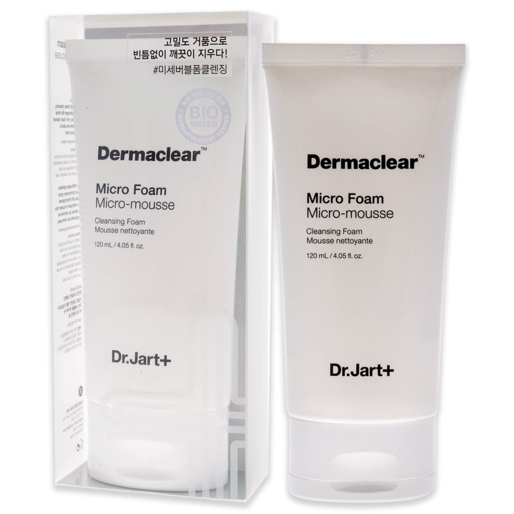 Dr.Jart Dermaclear Micro Foam Micro-Mousse Cleansing Foam Мягкая пенка для умывания с био-водой, 120 #1