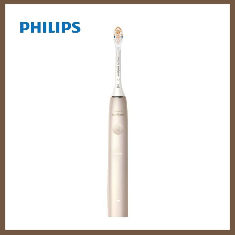 Philips Набор электрических зубных щеток Diamond Clean Prestige 9900 HX9996, золотой, розовый  #1