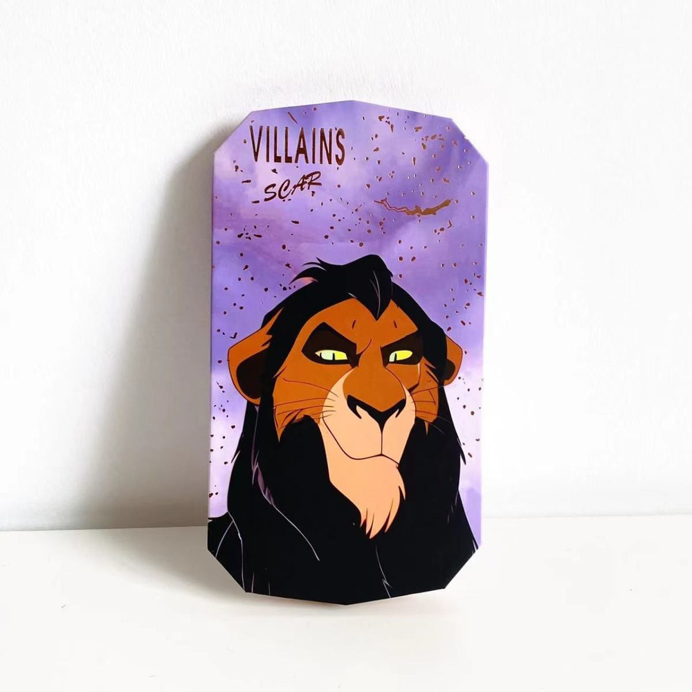 Villains Disney Earthy 18 Colour Eyeshadow Palette, разноцветные тени для век #1