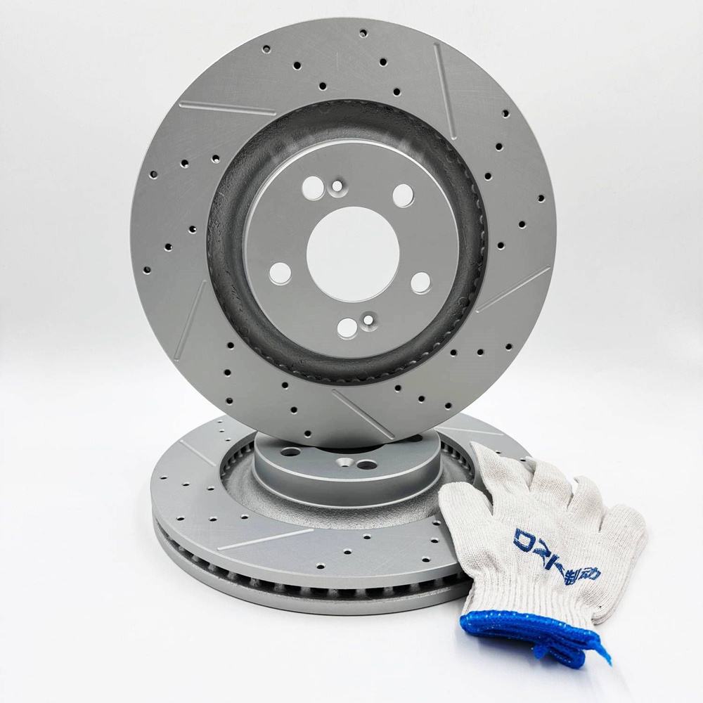 t様 Диски тормозные передние перфорированные вентилируемые