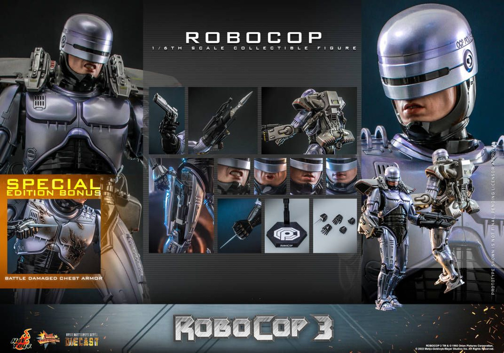 Hot Toys Коллекционная фигурка ROBOCOP подвижные фигурки MMS669
