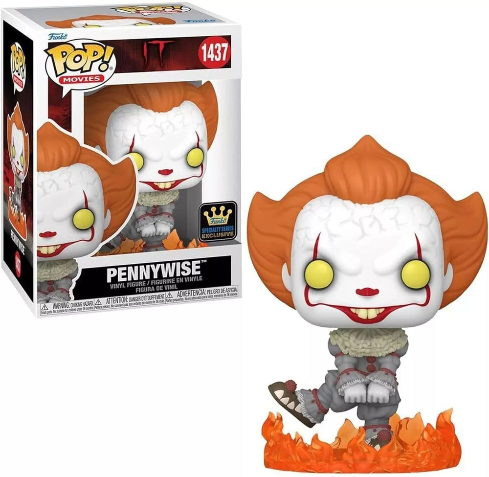 Фигурка Funko Pop! Pennywise Dancing (Фанко Поп Пеннивайзс танцующий)  #1