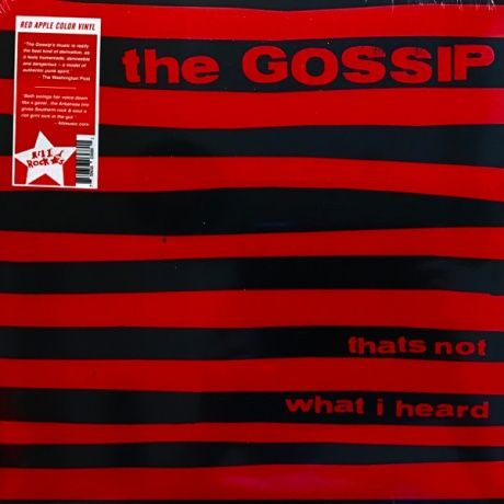 THE GOSSIP Thats Not What I Heard Виниловая пластинка #1