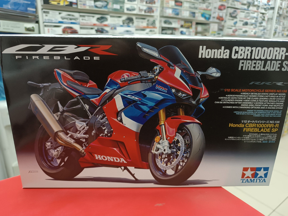 14138 Honda CBR1000 RR-R FireBlade SP Tamiya 1:12 Сборная модель #1