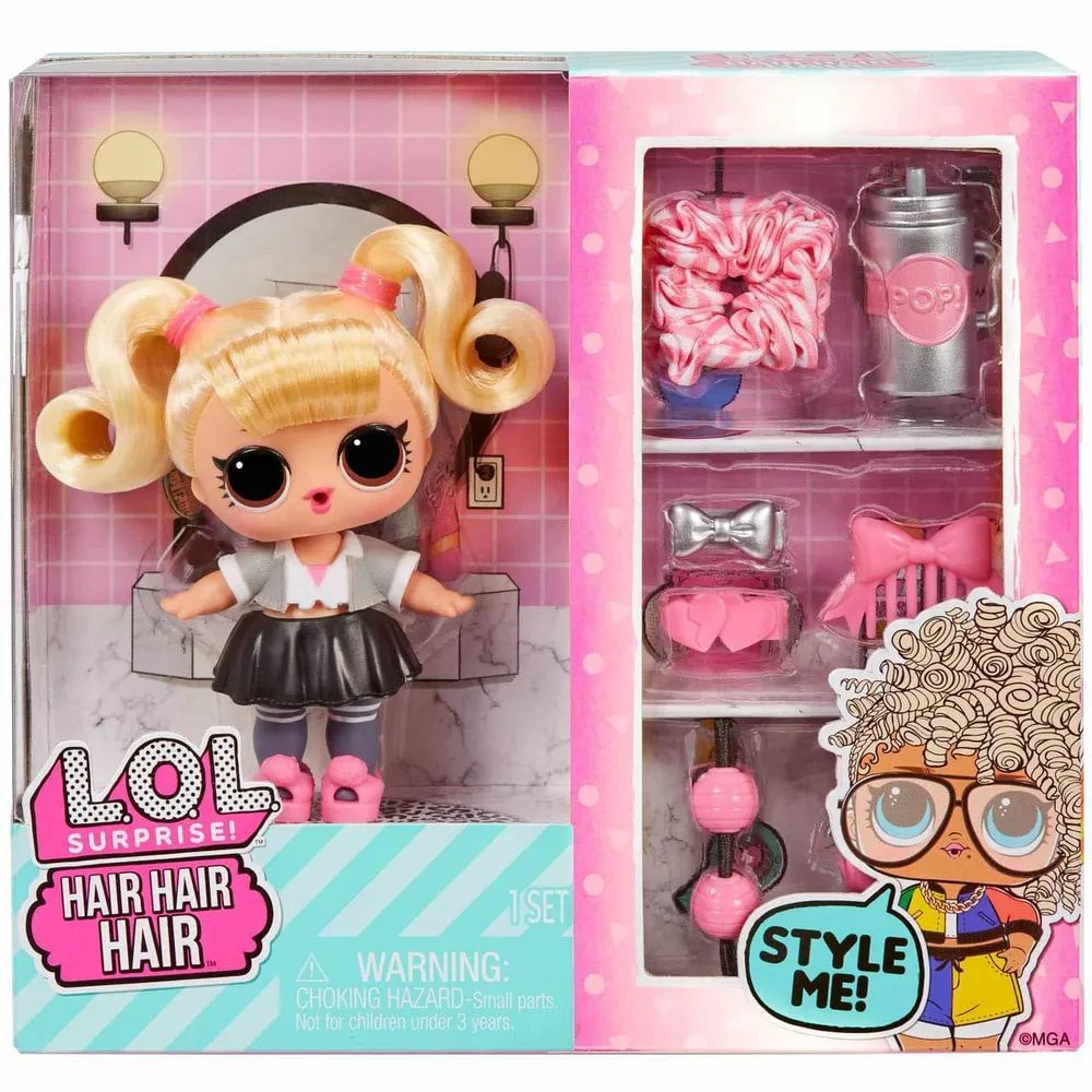 L.O.L. Surprise! Кукла LOL Hair Dolls Tots, ЛОЛ Сюрприз Хейр - Blonde Color (Блондинка)  #1