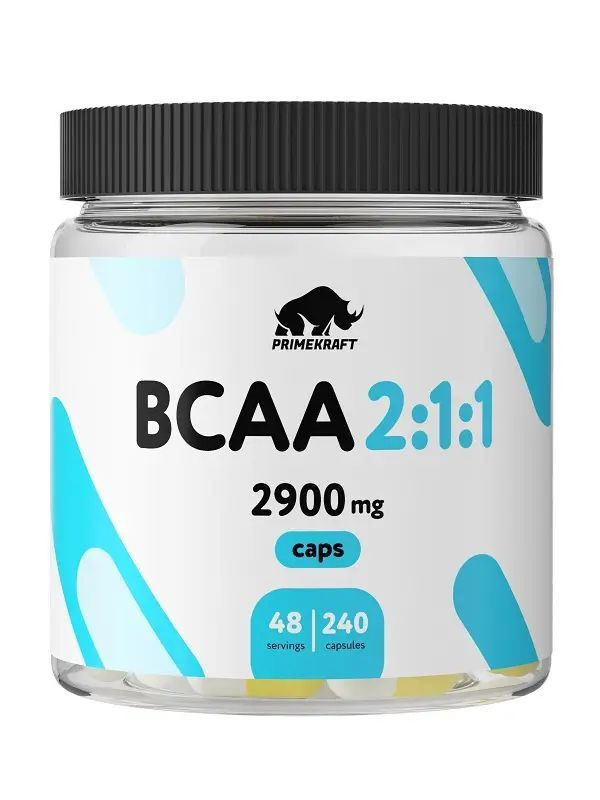 БЦАА Prime Kraft BCAA 2:1:1 240 caps #1