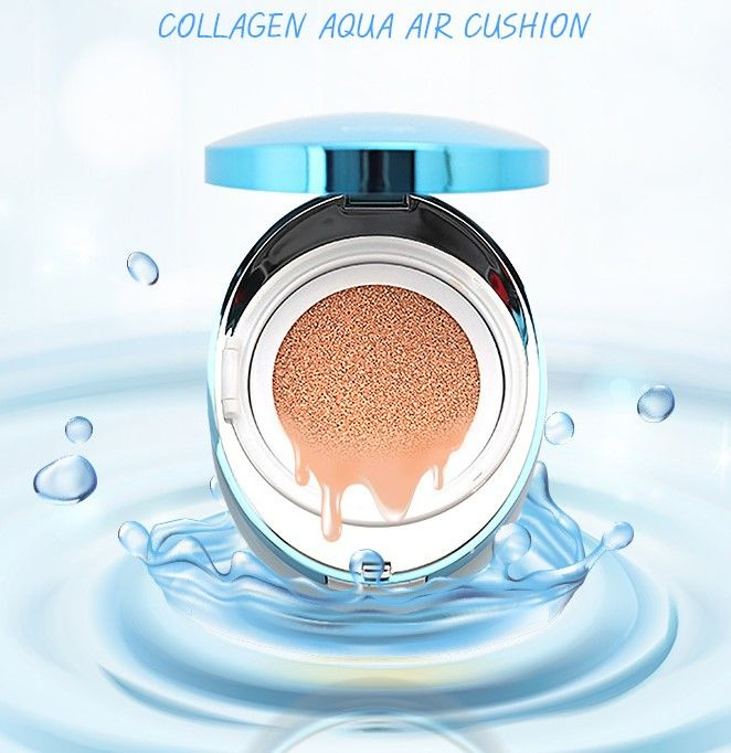 ENOUGH увлажняющий кушон для лица с коллагеном Collagen aqua air cushion #13 15 g  #1