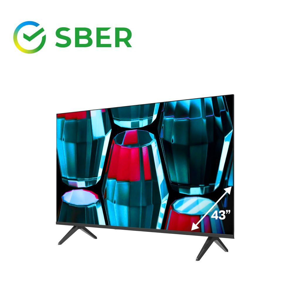 Sber Телевизор SDX-43F2139 43" Full HD, черный #1