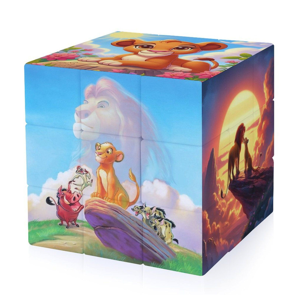 The Lion King Кубик Рубика с картинами SPEEDCUBES 3x3 Головоломка детская БиЗи Тойс  #1