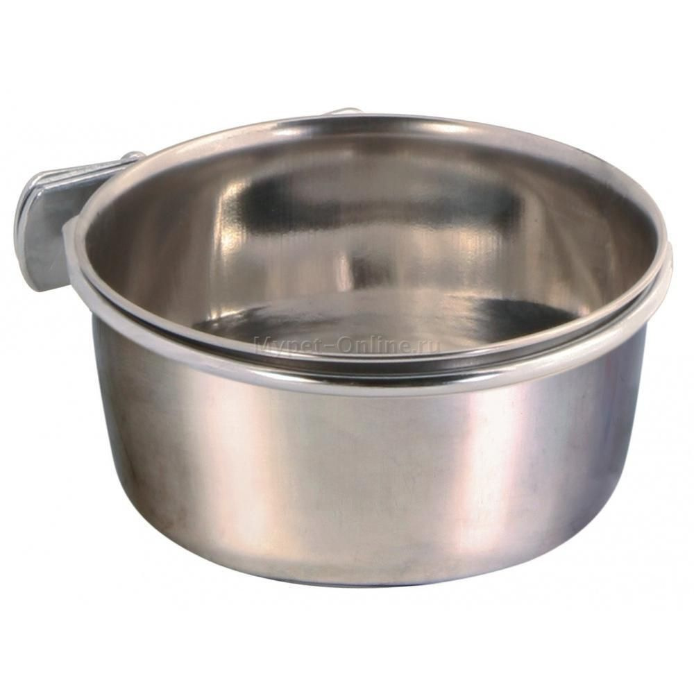 Миска для птиц Trixie Stainless Steel Bowl S, размер 9см. #1