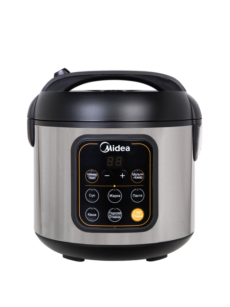 Мини-мультиварка Midea MPC-6033, антипригарная чаша 2 л, 4 автопрограммы, автоподогрев, отложенный старт #1