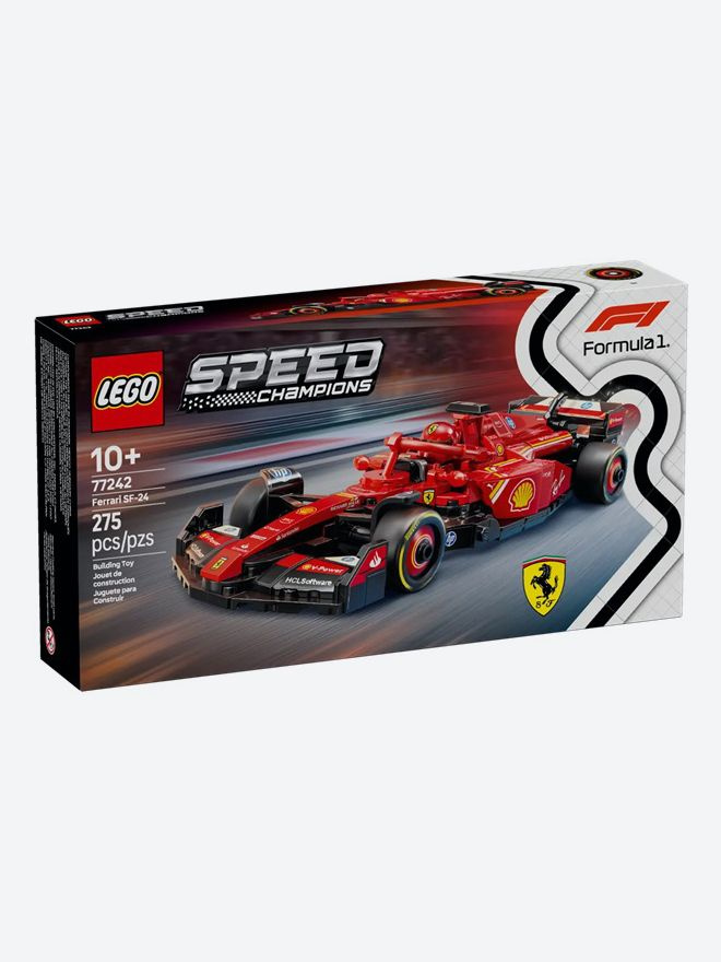 Конструктор LEGO SPEED CHAMPIONS Formula 1 Ferrari SF-24 275 детали, возраст 10+, 77242 #1