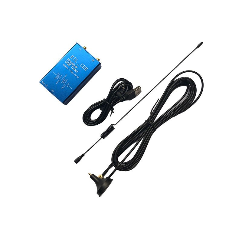 RTL2832U+R820T2 100 KHz - 1,7 GHz UHF, VHF E HF RTL-SDR USB