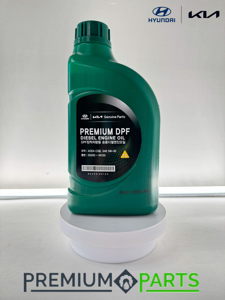 Hyundai Premium DPF Diesel 5W-30 Масло моторное, Синтетическое, 1 л #1
