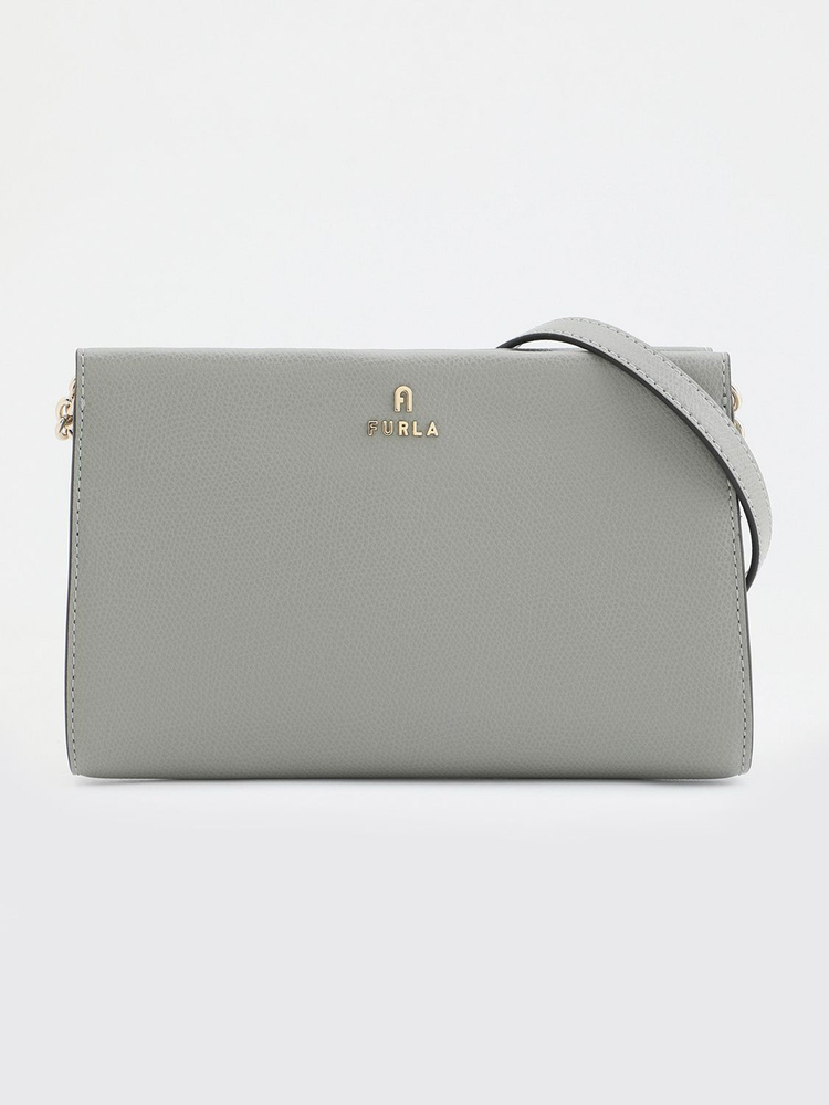 FURLA 　ミニ　クロスボディ　グレー Furla Сумка кросс-боди, на плечо Camelia Mini Crossbody купить на