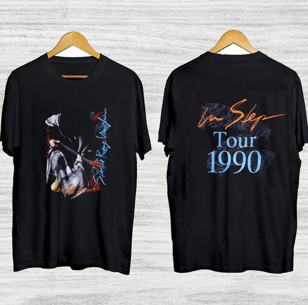 Футболка Футболка 1990 Stevie Ray Vaughan In Step Tour 1 шт #1