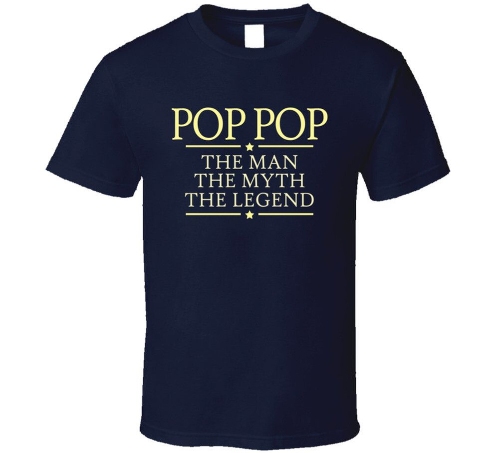 Футболка Футболка Pop Pop Man Myth Legend T Shirt 1 шт #1