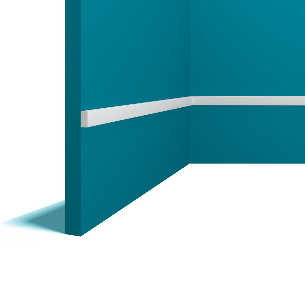 P133 Молдинг для стен (рейки для стен баффели) из дюрополимера под ...