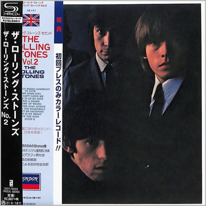 The Rolling Stones - The Rolling Stones No. 2 (1965) - SHM-CD Paper Mini Vinyl / Музыкальный CD диск #1